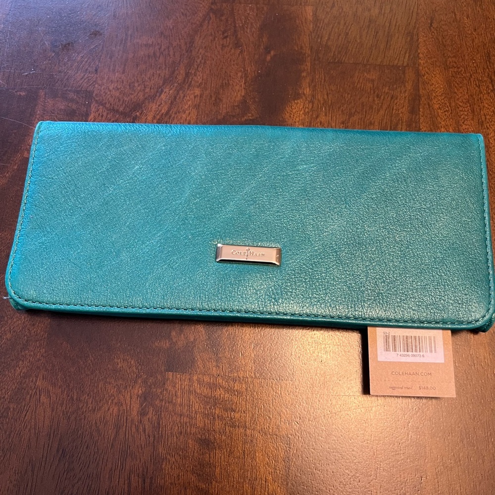 Cole Haan Leather Clutch